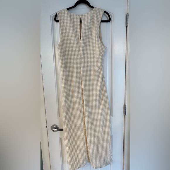 Anthropologie Ruched Gingham Dress - Picture 5 of 10